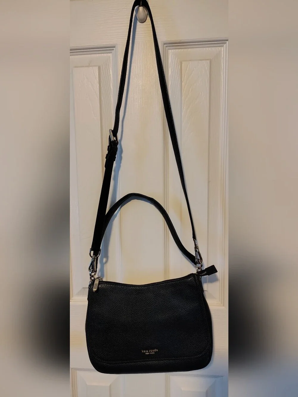 Kate Spade Black Polly Convertible Shoulder/Crossbody Purse